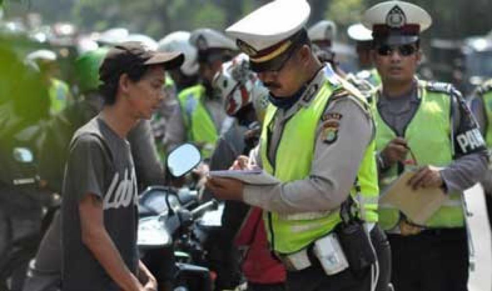 Operasi Simpatik, Dua Hari Tilang 124 Pengendara