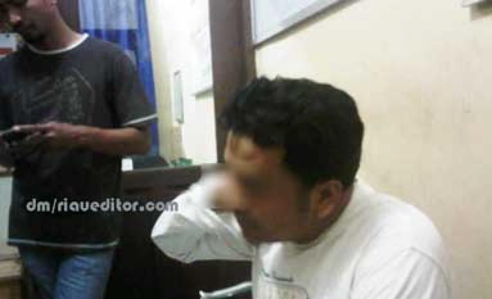 Pelaku Pengancaman Gubernur Riau Ditangkap