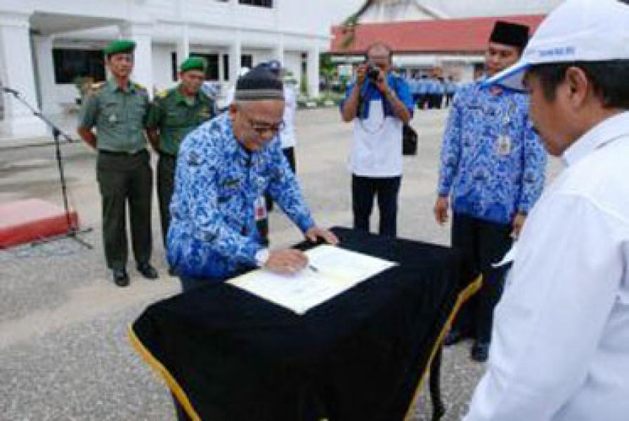 Pemkab. Inhu MoU Dengan PMI