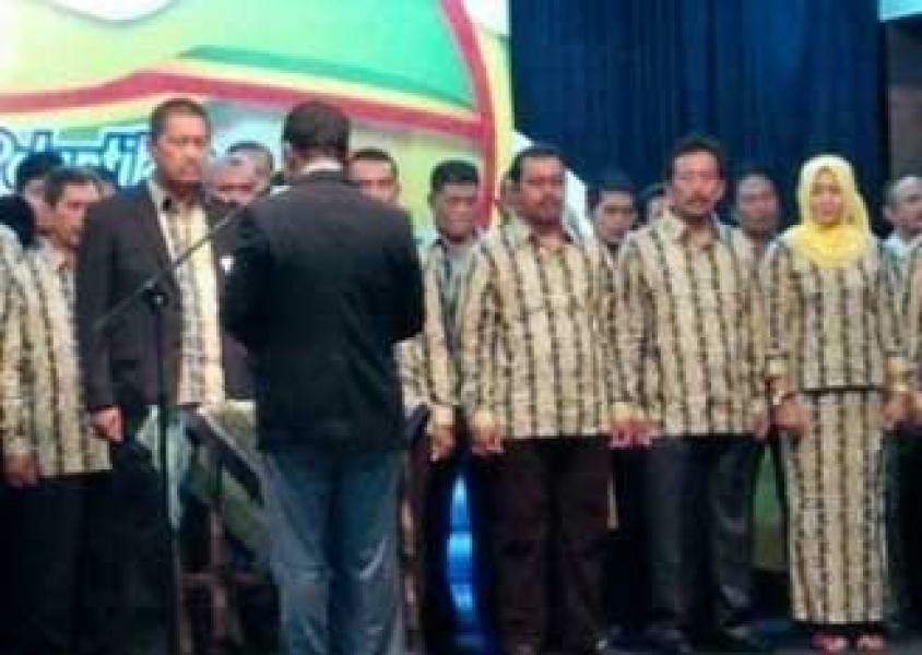 Pengukuhan Pengurus KONI Kabupaten Inhil