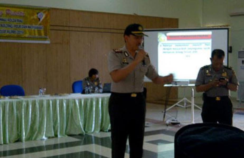 Polda Riau dan Polres Kep. Meranti Sosialisasi Program Partnership Building