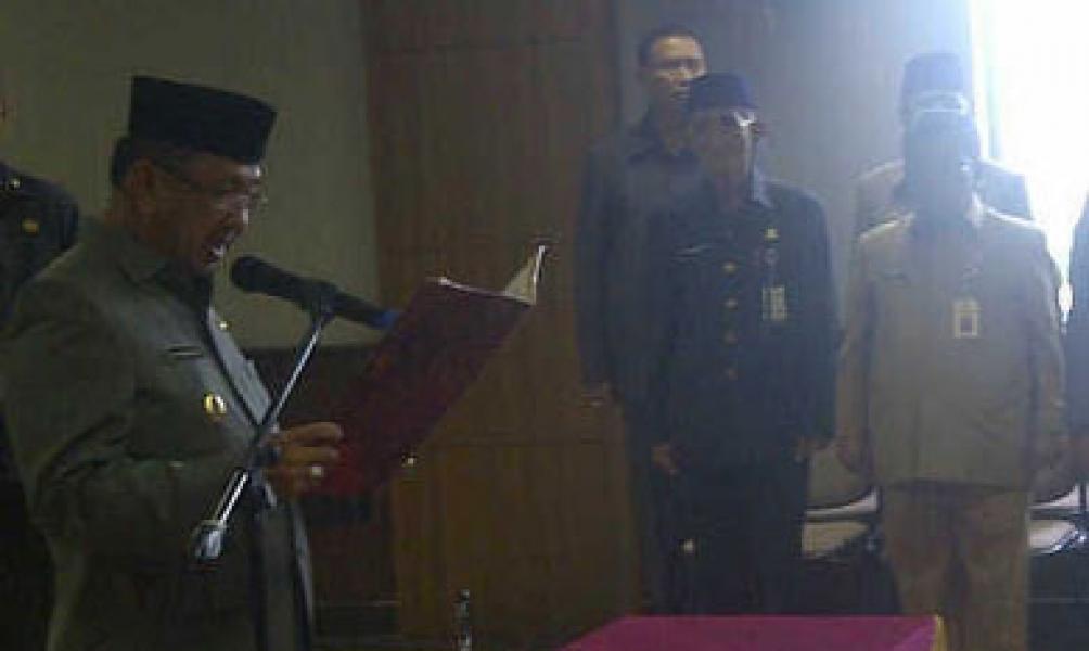Wabub Inhil Lantik 19 Pejabat Eselon ll dan lll Pemkab Inhil