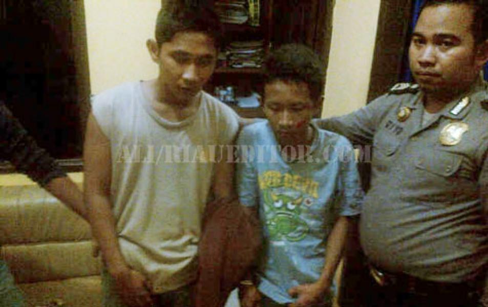 2 Pelajar Jambret Diamankan Polsek Rengat Barat