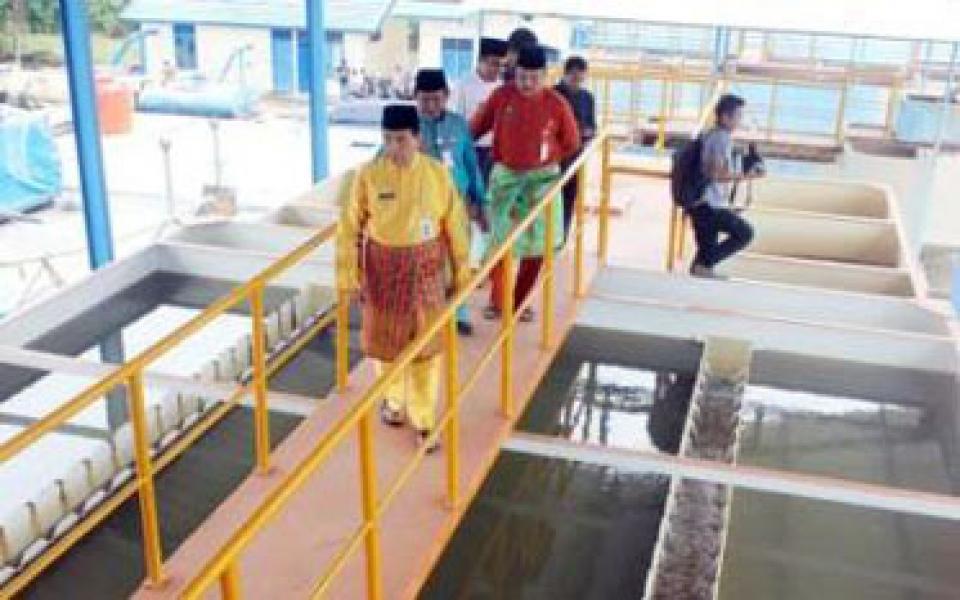 2016 Masyarakat Rokan Hulu Bisa Nikmati Sarana Air Bersih