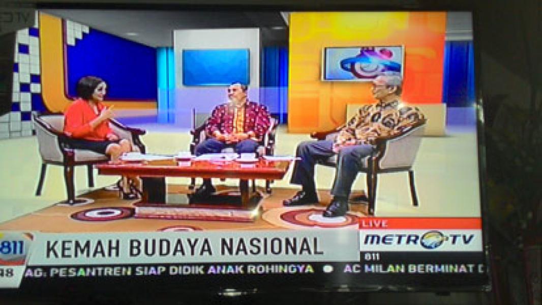 Bahas Sejarah dan Nilai Budaya Pada KBN 2015, Bupati Talk Show di Metro Tv