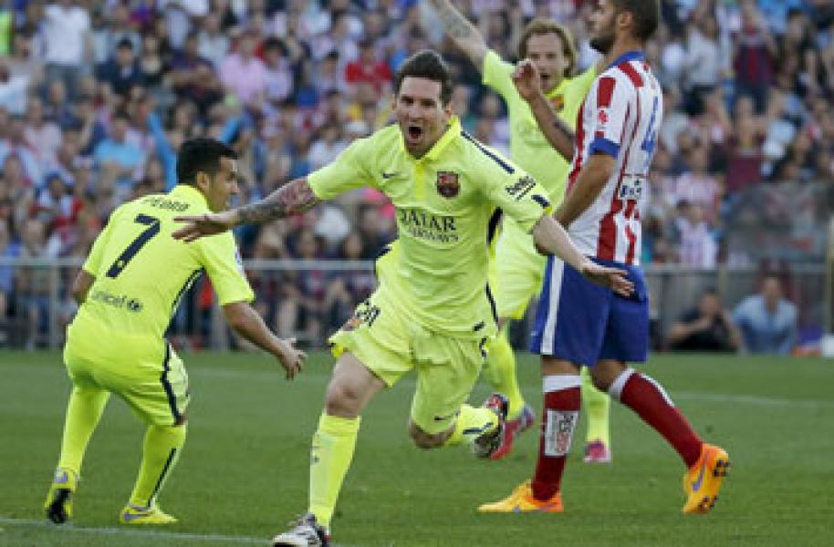 Barcelona Kampiun La Liga 2014-2015