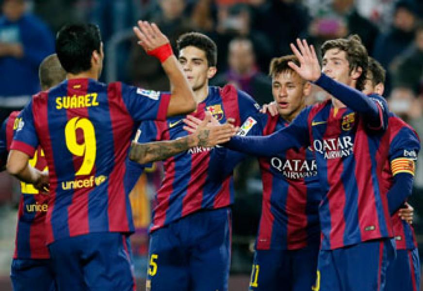 Blaugrana di Ambang Treble