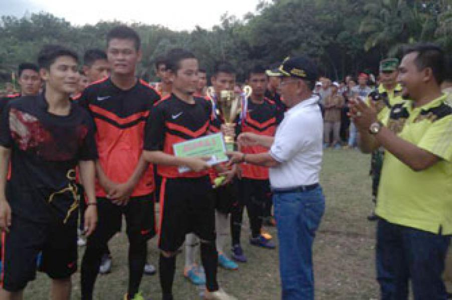Bupati Harris Tutup Turnament Kemang Cup 1 Pangkalan Kuras
