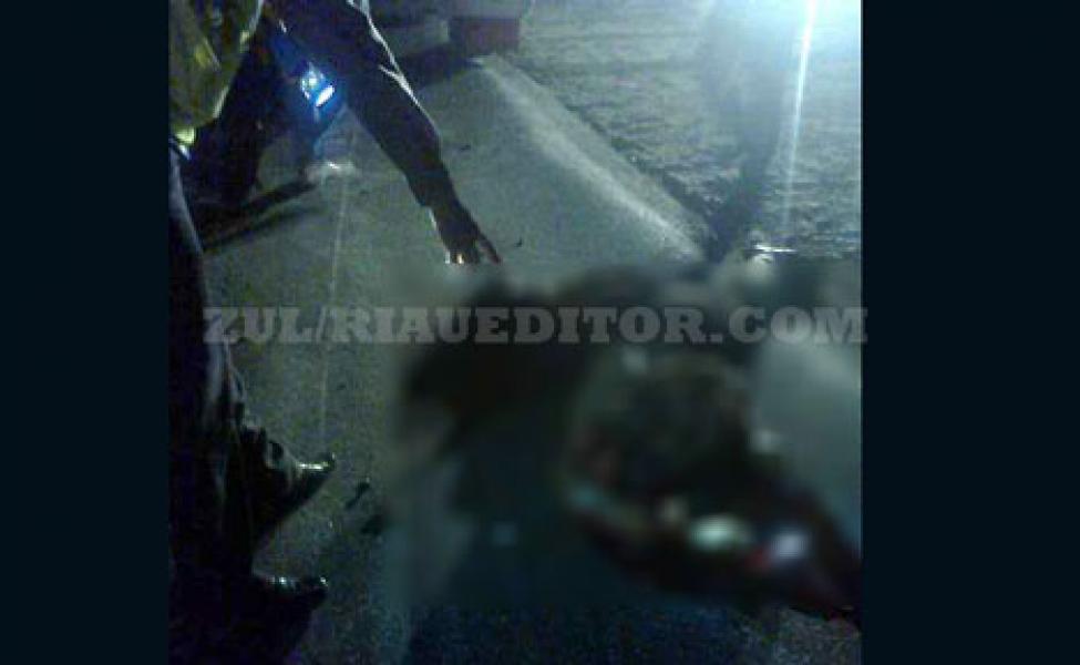Diduga Korban Tabrak Lari, Pengendara Supra X Tewas dengan Kepala Tergilas