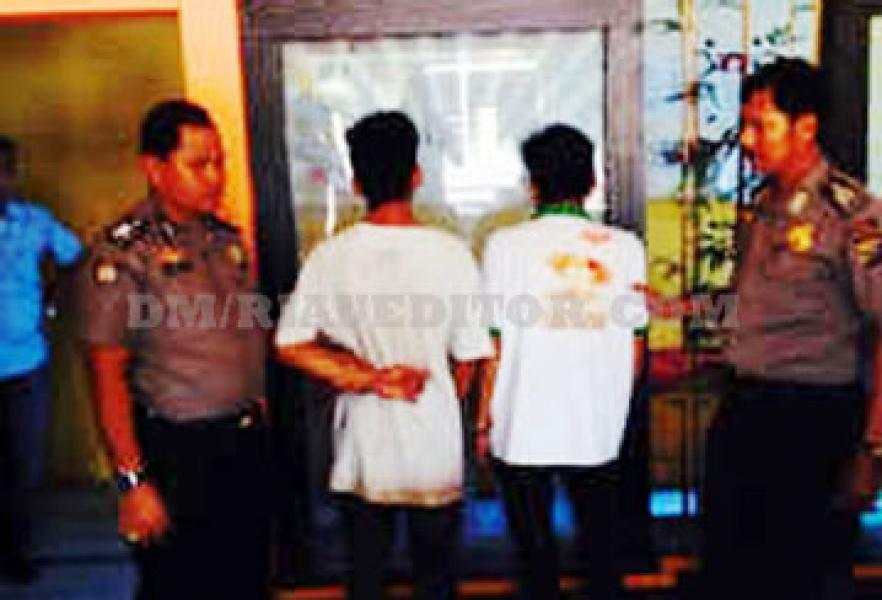 Dua Pelaku Jambret Diciduk Usai Beraksi