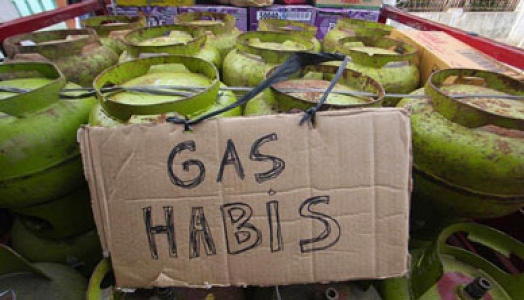 Harga LPG Bersubsidi di Inhu Melambung, Masyarakat Menjerit