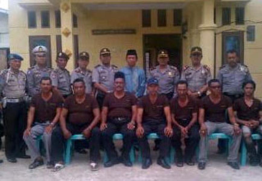 Kapolsek Bangko Lantik Kepengurusan FKPM