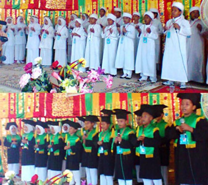 Khatam Alquran dan Wisuda MDTA Al-Mubarrokah Kota Tengah TA 2014/2015