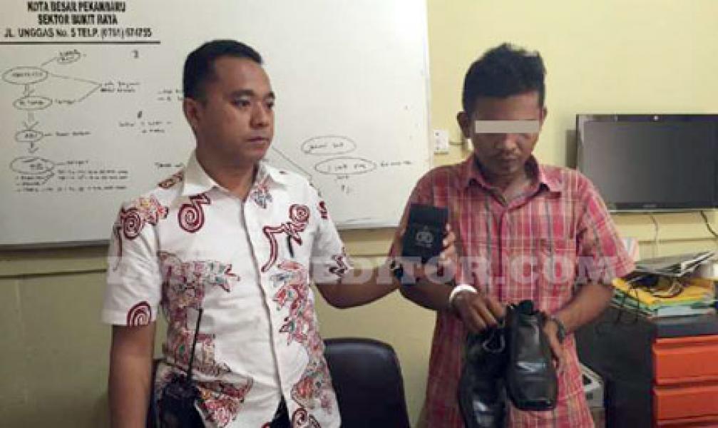 Ngaku Anggota Reserse Narkoba Polda Riau, Polisi Gadungan Ditangkap Polisi