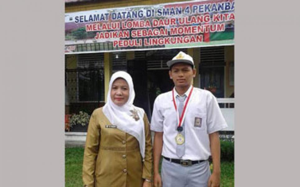 O2SN Pekanbaru, Siswa SMAN 4 Raih Medali Emas