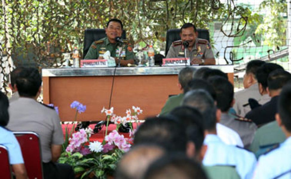 Panglima TNI Beri Arahan kepada 2.039 Prajurit TNI dan Polri