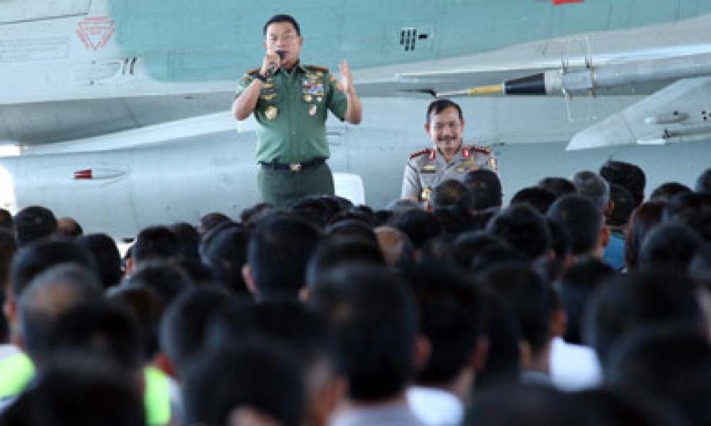 Panglima TNI Beri Pengarahan 1.107 Prajurit TNI dan Polri di Kupang