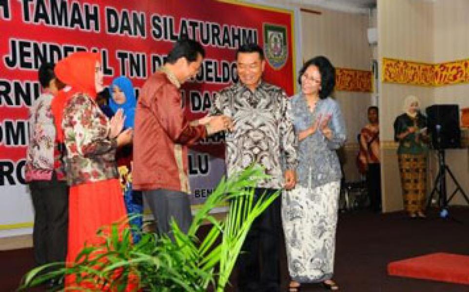 Panglima TNI Gelar Silaturahmi dengan Gubernur Bengkulu