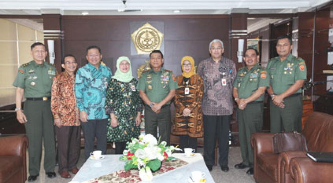 Panglima TNI Terima Dirut Bulog