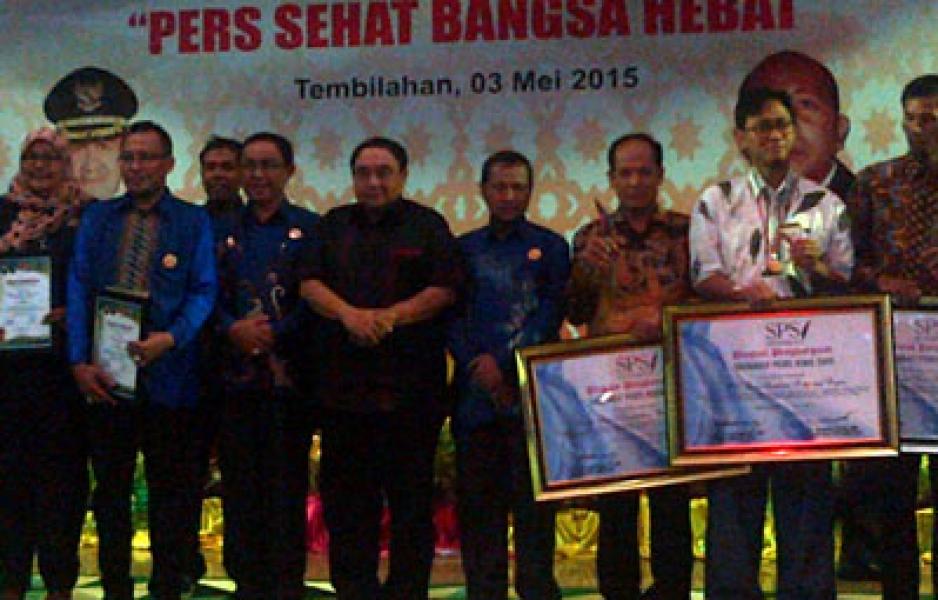 Pelalawan Sabet Dua Penghargaan Prestisius di Puncak HPN di Inhil