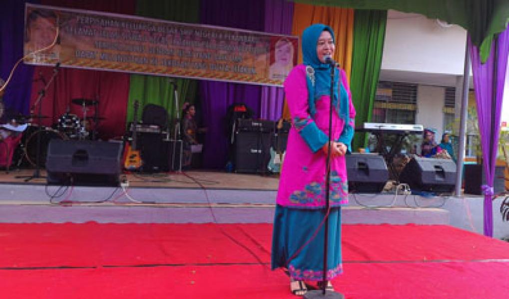 Pelepasan 302 Pelajar SMPN 8 Pekanbaru