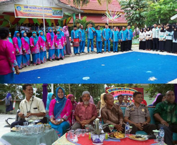 Perpisahan SMPN 24 Pekanbaru, Walimurid Tak Mampu Menahan Haru