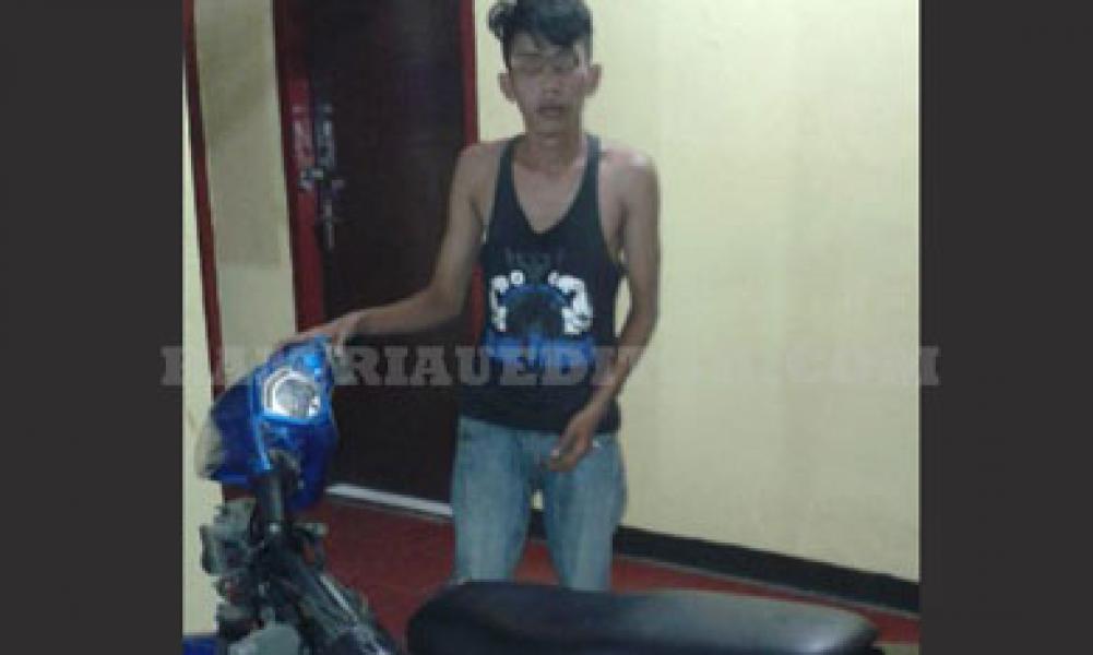 Polsek Bangko Ringkus Seorang Pelaku Curanmor
