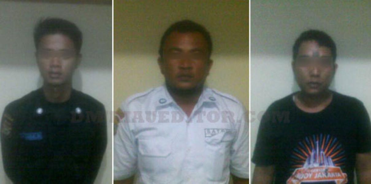 Polsek Rumbai Ungkap Jaringan Pencuri Besi di Bengkel CBS