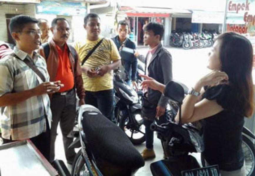 Sejumlah Wartawan Meranti Dibengak Sugito Ketua YPHT