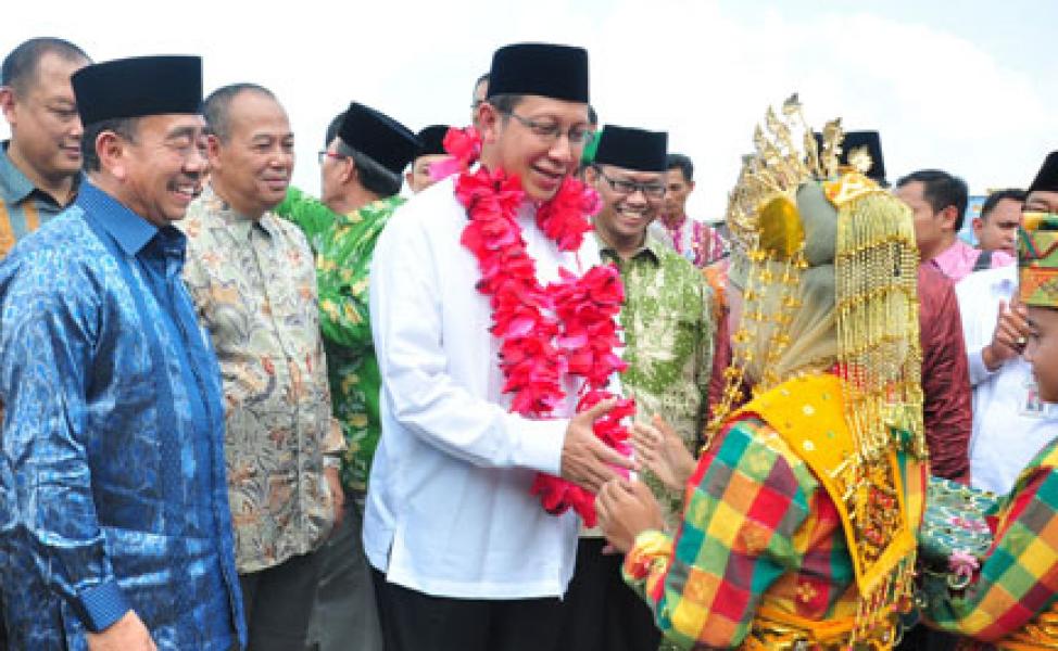 Sempena Peresmian STAIN, Menteri Agama Kunker  ke Bengkalis