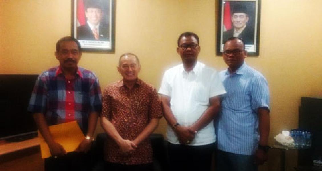 Silaturahmi Bupati ke DPP Hanura