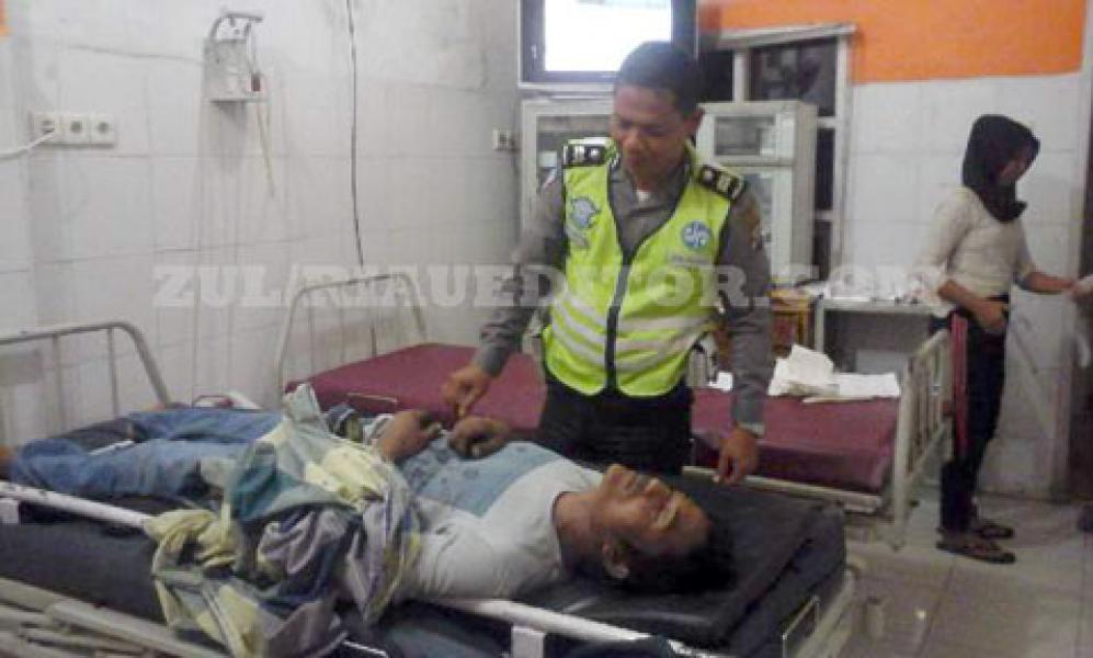 Supir Tronton Tewas Ditabrak Lari Truk Tangki