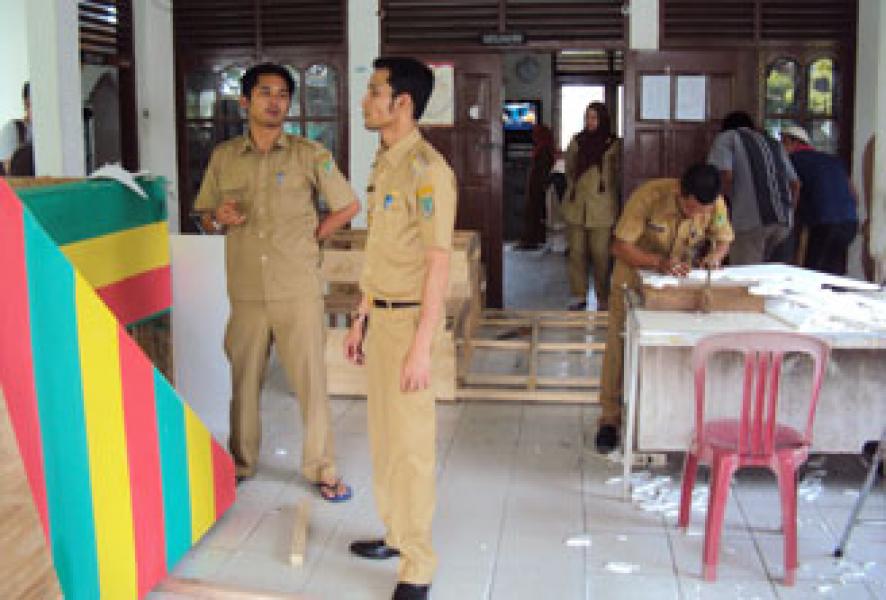Wabup Rohil Pantau Persiapan MTQ XII Tingkat Kabupaten