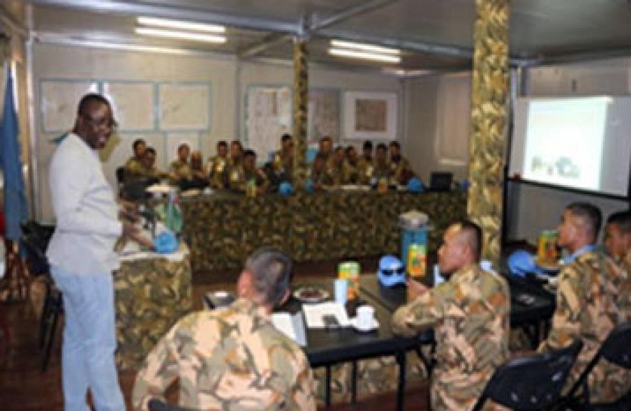 47 Perwira TNI Satgas Indobatt-02 Ikuti Induction Training di Darfur