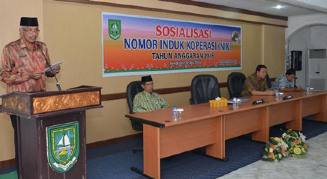 8 Kecamatan Ikuti Sosialisasi Nomor Induk Koperasi