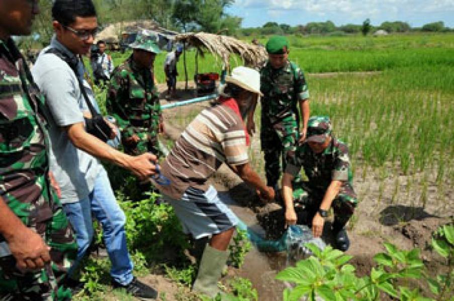 Aster Panglima TNI : Cetak Sawah Bernilai Strategis