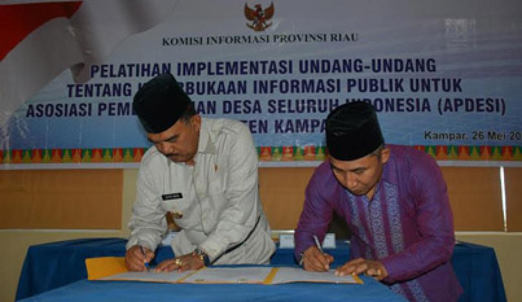 Bupati Kampar: Kepala Desa Mesti Memahami Tupoksinya