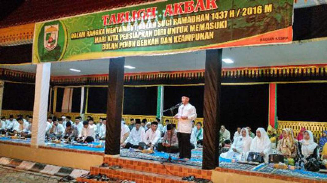 Dalam Rangkaian Mandi Balimau, Bupati Harris Minta Seminar Adat Bahas Maghrib Mengaji