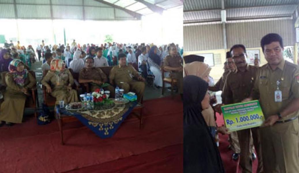 Disdik Pekanbaru Kembali Salurkan Zakat