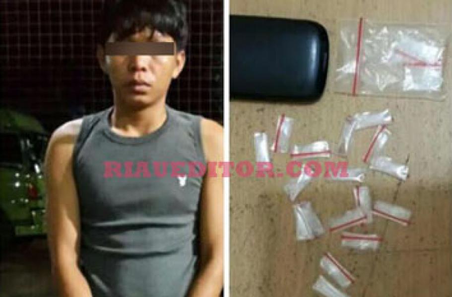 Ditresnarkoba Polda Riau, Bekuk Sopir Pengedar Sabu