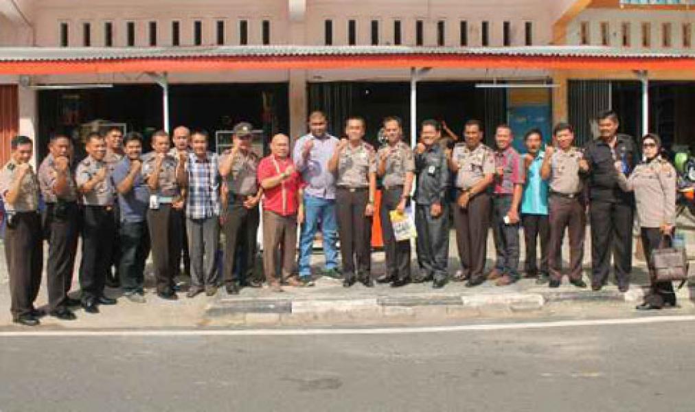 Jabatan Berakhir, Kapolres Inhu AKBP Ari Wibowo SIK Gelar Kopi Morning