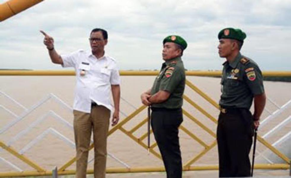 Jembatan Pedamaran Segera Diresmikan