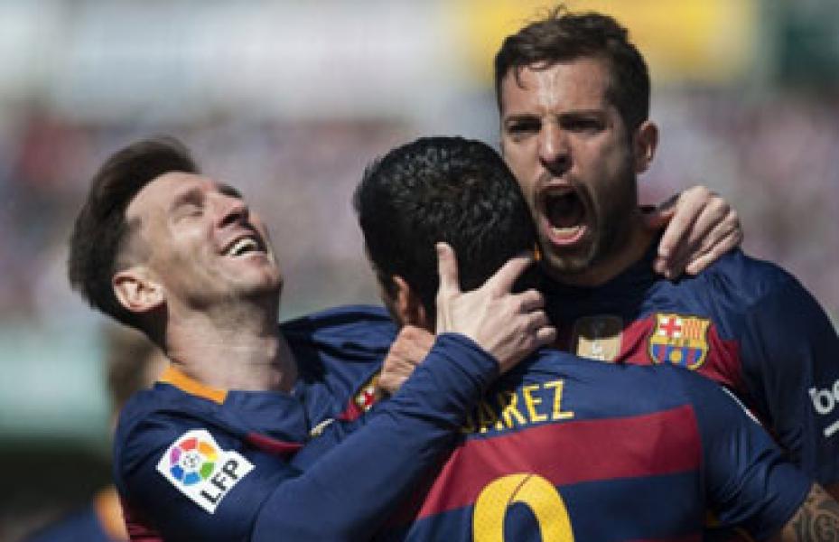 Kandaskan Granada, Barca Juara La Liga 2015-2016