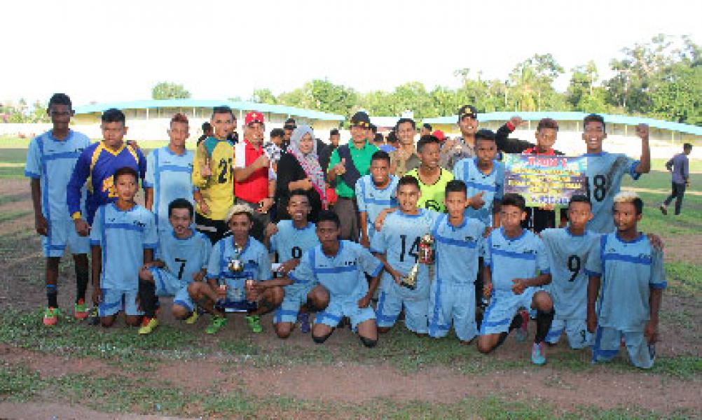 Kecamatan Bengkalis Juara Sepakbola Pelajar 2016
