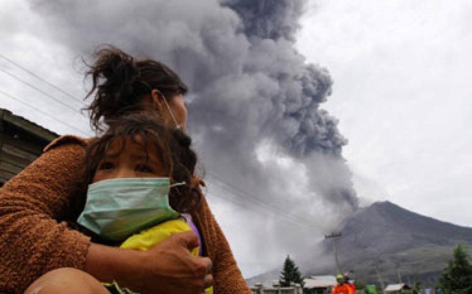 Korban Tewas Awan Panas Sinabung Jadi Tujuh Orang