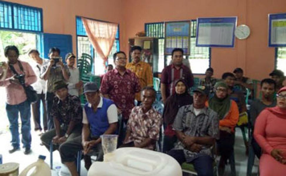 Masyarakat Senang Berbaur dengan TNI Dalam TMMD Ke 96 Kodim 0320/Dumai