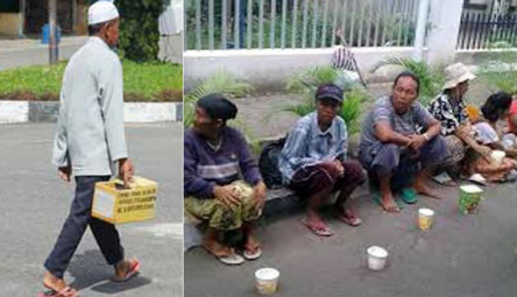 Negeri Seribu Suluk Diserbu Pengemis dari Sumbar dan Sumut