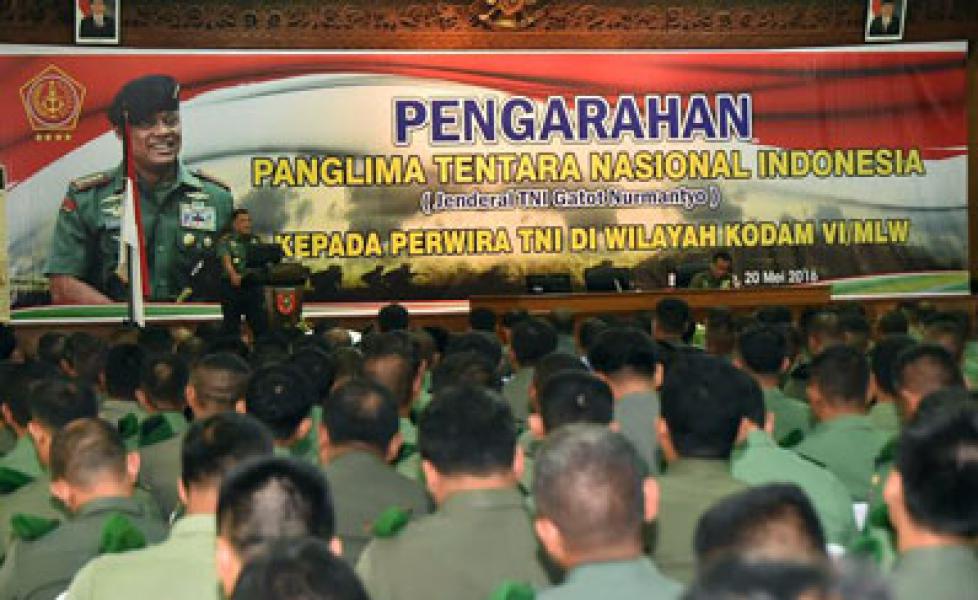 Panglima TNI: Jaga Kekompakan antara TNI dan Polri