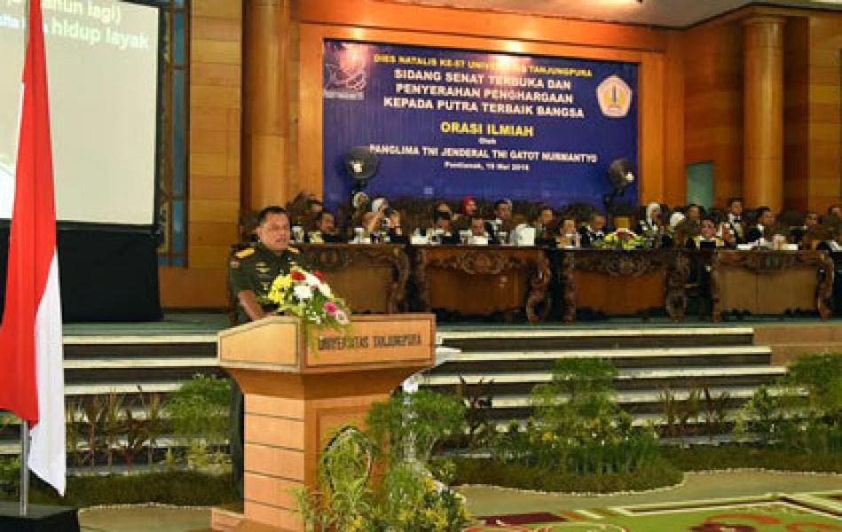 Panglima TNI: Pemuda Berperan Penting Dalam Pembangunan