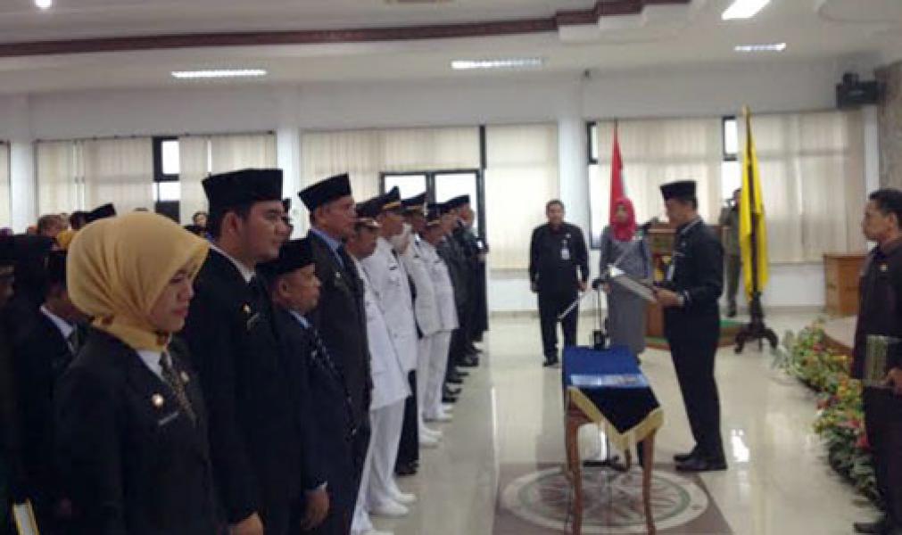 Pemko Kembali Lantik 47 Pejabat Eselon III Dan IV